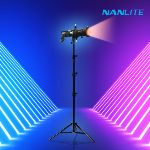 [NANLITE] 난라이트 포르자60C Forza60C 풀컬러 LED 스팟 조명 프로젝션 어테치먼트 원스탠드 세트 19도