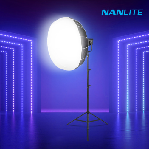 [NANLITE] 난라이트 포르자300II 랜턴 소프트박스120 원스탠드 세트 스튜디오 LED 조명 / Forza300II